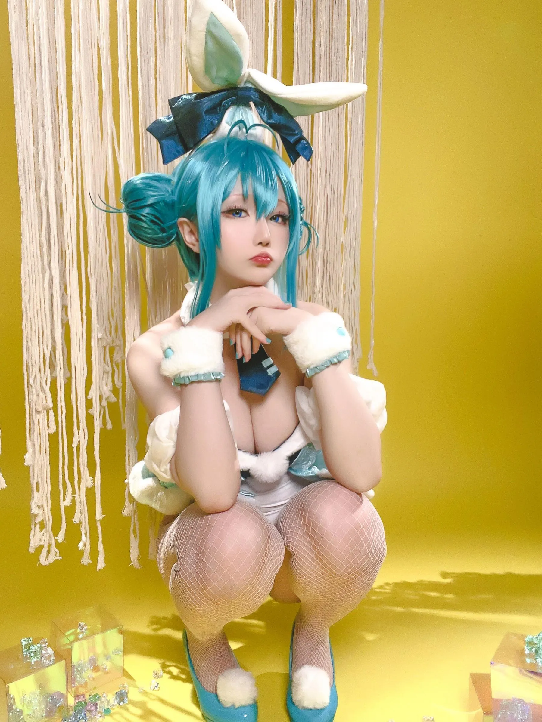 星之迟迟 – NO.158 23年9月计划A 初音未来 白兔女郎 [77P]插图8